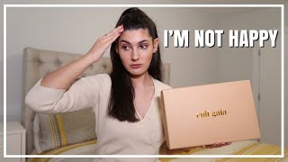 CULT GAIA SANDALS  FARFETCH LUXURY SHOE UNBOXING  The Pencil Skirt [upl. by Alleynad]