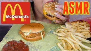 ASMR McDonalds Whispering  Eating Show  EatWithJas91 [upl. by Gosser]