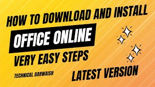 How to Download MS Office Online Microsoft Online Download [upl. by Animlehliw]