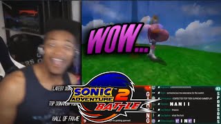 20171014 Sonic Adventure 2 Etika Left In Awe By Rouge Hack [upl. by Hanah]