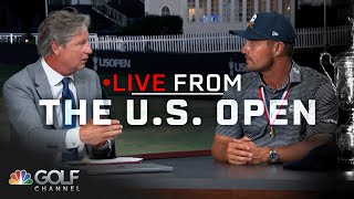 Bryson DeChambeau breaks down whirlwind US Open Round 4  Live From the US Open  Golf Channel [upl. by Schmitz]