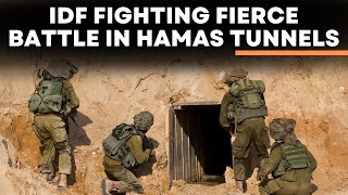 Israel War LIVE IDF Engages Hamas Inside Gazas Tunnels As Ground Strikes Expand  Times Now LIVE [upl. by Yerffej]