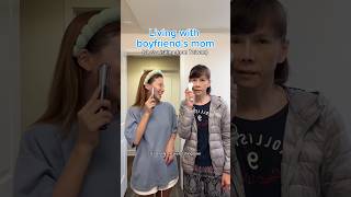 What its like living with my boyfriends mom 💀🤯 dayinmylife motherinlaw funnyshorts [upl. by Magas82]