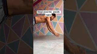 Explosive push ups viralvideo shorts [upl. by Ahsinwad]