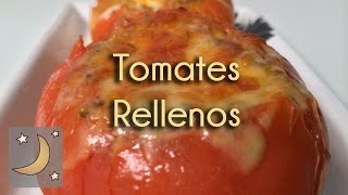 Como hacer Tomates Rellenos con Carne Molida  Receta de Tomates Asados Rellenos [upl. by Elke]