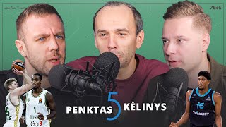 PENKTAS KĖLINYS nutrūkusi „Žalgirio“ serija Walkerio prisvilęs blynas ir „Wolves“ staigmena [upl. by Niawat631]