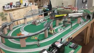 Lionel Train Layout built for delivery [upl. by Eelreveb]