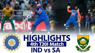 IND vs SA 4th T20 Highlights India vs South Africa T20 Highlights  Today Highlights  Sanju Tilak [upl. by Acira]