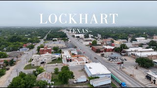 DroneViewsWithBaku  Exploring the Rustic Charm of Lockhart Texas 🌄 [upl. by Salli204]