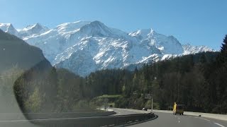 April in Paris 2016 Pt 41  Driving to Chamonix and Mont Blanc [upl. by Avi944]