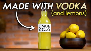 Easy Limoncello Recipe for Everyone  Made with Vodka [upl. by Affrica255]