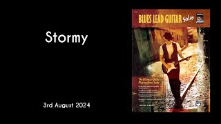 Blues Lead Guitar Solos  Stormy [upl. by Leann]