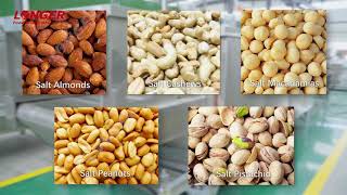 Salted Peanut Making Machine Salty Cashew Nut Production Line [upl. by Guevara]