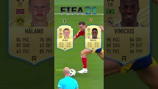 Haaland vs Vini JR in FIFA OMG😱🔥 [upl. by Eenert]