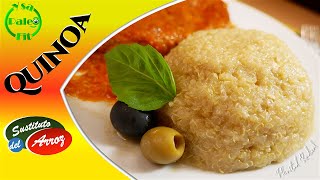 Cómo preparar QUINOA como sustituto del ARROZ 🥘 [upl. by Whit]