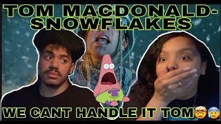 TOM JUST STOP😱🔥 SNOWFLAKES BY TOM MACDONALD REACTION [upl. by Cissie636]