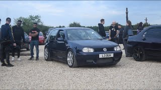 Taking My £450 GOLF To The New Caffeine amp Machine  Fuelled Collective Car Meet [upl. by Millan]