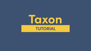 Taxon for After Effects Tutorial [upl. by Baudelaire]