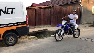 Gas Gas Ec 300 Fmf Gold amp Husqvarna Wr 250  sound and wheelies [upl. by Ornas]