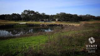 Hyatt Regency Hill Country Golf Club Aerial Video [upl. by Shaine]