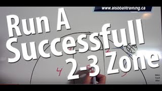 How To Run A Successful 23 Zone Defense  Basketball Zone Defense [upl. by Durstin]