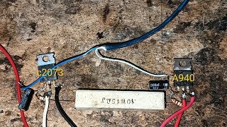 940 transistor and 2073 transistor amplifier amplifier video [upl. by Tserrof]