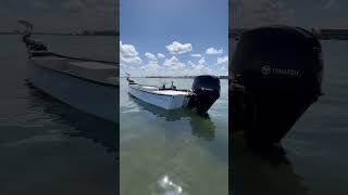 Gheenoe lt25 sitting pretty gheenoe fishing summer outdoors wildlife beach sandbar fyp [upl. by Naraj]