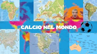 LE NAZIONALI NEL MONDO  la pausa nazionali negli altri continenti del mondo  le partite più belle [upl. by Arodnap930]