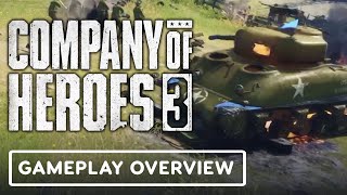 Company of Heroes 3  Official Missions Gameplay Overview Trailer [upl. by Amargo]