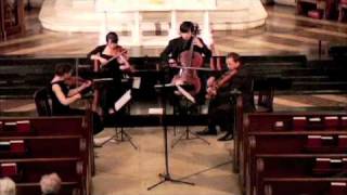 Attacca Quartet Plays Haydn Op 20 no 2  Fourth Movement [upl. by Adnilemre773]