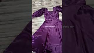 Ekdum nya design frock ka front pleted frockdesigner gownshortsfeed fashiondesign yt [upl. by Birkner]