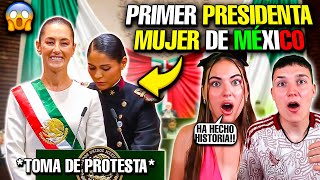 🇪🇸 ESPAÑOLES REACCIONAN a TOMA DE PROTESTA de CLAUDIA SHEINBAUM  NUEVA PRESIDENTA de MÉXICO😱🇲🇽 [upl. by Erinn283]