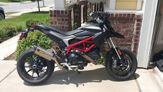 Ducati Hypermotard 821  Ride amp Review [upl. by Ariad]