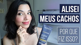 ✨ TUDO SOBRE MEU ALISAMENTO DE CABELO [upl. by Jase]