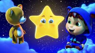 Twinkle Twinkle amp More Preschool Kids Songs  Happy Kids Song  Lyrics [upl. by Ecinnaj]