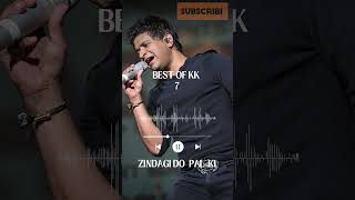 ZINDAGI DO PAL KI  song kk bestofkksongs bollywood music kk bollywoodhits hindisongs [upl. by Annairam]