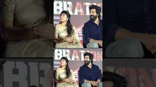 Saipallavi 😍 Siva Karthikeyan Cute Candid Video sivakarthikeyan saipallavi amaran [upl. by Racklin]