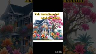 Tanha Kaun hai Allah Hu Allah👉🕋 Allah sabka rahamat karo ☪️islamic tendding shorts [upl. by Keifer]