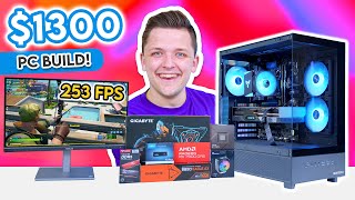 Best 1300 Gaming PC Build 2024 😄 ft RX 7900 GRE amp Ryzen 7600 w Benchmarks [upl. by Quinby]