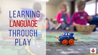 Learning Through Play in The Early Years Language [upl. by Nylidam284]