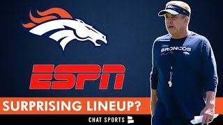 Denver Broncos SURPRISE Starting Lineup Revealed By ESPN Going Into Training Camp  Broncos Rumors [upl. by Burrton]