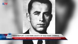 Nazi War Criminal Found Dead in Syria [upl. by Eniamej]