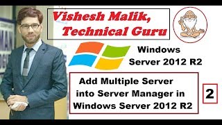 How to Add Multiple Servers into Server Manager in Window Server 2012 R2 Part 2 [upl. by Enitsej]