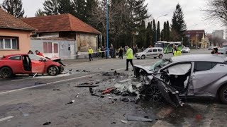 Accident grav plus alte situatii la limita Accidente România [upl. by Melva]