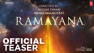 Ramayana Announcement Trailer  Ranbir Kapoor  Ramayana Trailer  Ramayana Movie Trailer  Ramayana [upl. by Hearsh324]