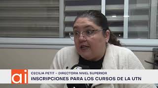 Inscripciones para los cursos de la UTN  Cecilia Petit [upl. by Tronna]