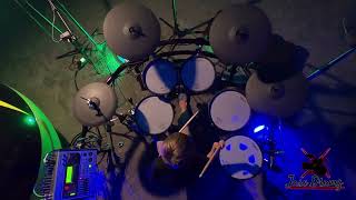 Voodoo  Godsmack  Drum Cover  Jase Drumz  Tampa Drummer  Kid Drummer [upl. by Amerd]