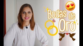 Tips para Bodas de Oro  Vestidos  Ada Pelayo [upl. by Yrtnej]