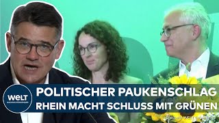 HESSEN Politischer Paukenschlag Aus für SchwarzGrün – CDU will mit SPD regieren – Grüne sauer [upl. by Dann]