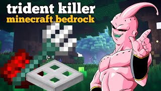 el mejor trident killer para minecraft bedrock 120 ✅️ [upl. by Blainey606]